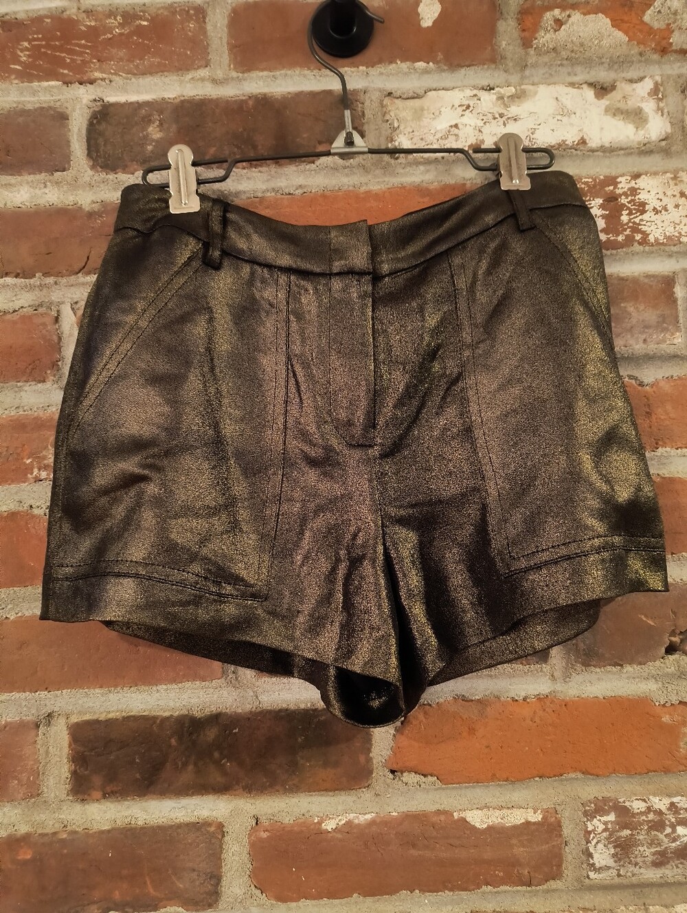 BCBG Metallic Shorts